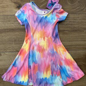 Social Butterfly Waterfall Dress